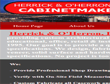 Tablet Screenshot of herrickandoherron.com